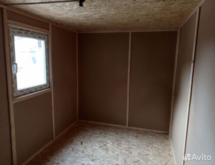 Бытовка дачная 4м с пвх окном новая утепленная