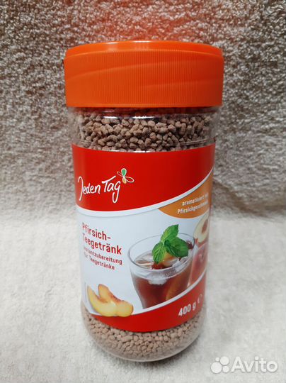 Чай Гранулированный Jeden Tag с персиком 400г