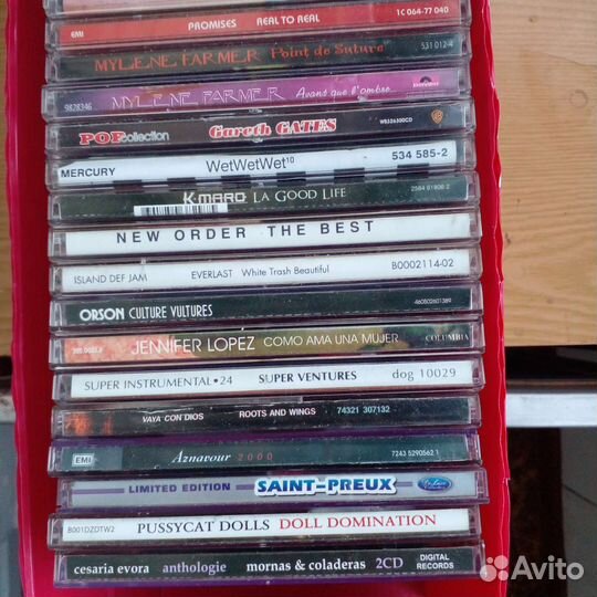 Музыкальные компакт-диски формат сd