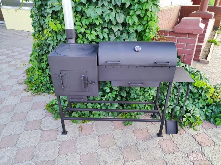 Мангал - казан 4 мм + барбекю