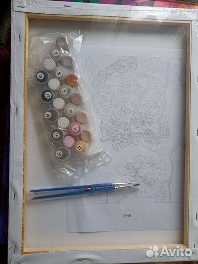 Картина по номерам 40*30