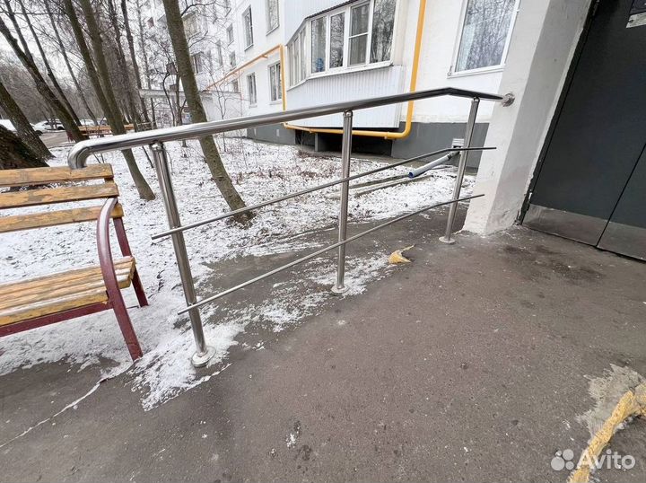 Поручни из нержавейки