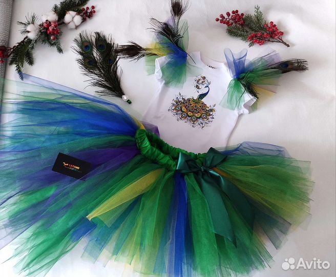 Костюм птичка павлин