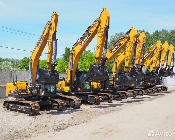 Гусеничный экскаватор SANY SY135C, 2023