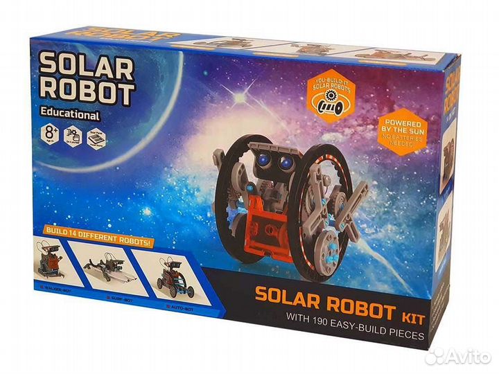Конструктор Solar Robot (14 роботов)