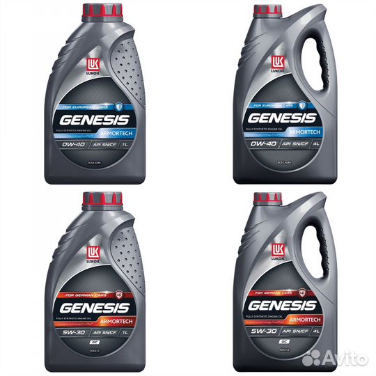 Lukoil Genesis вся линейка