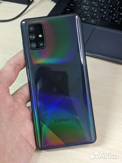 Samsung Galaxy A71 128gb Snapdragon Black #2