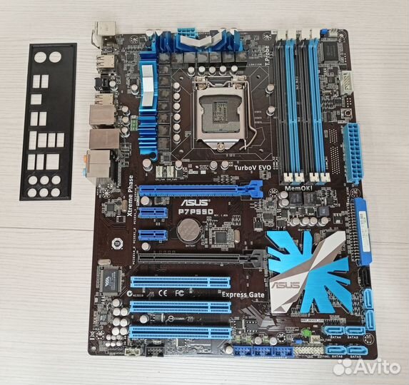 Топовая материнская плата Asus P7P55D Socket 1156