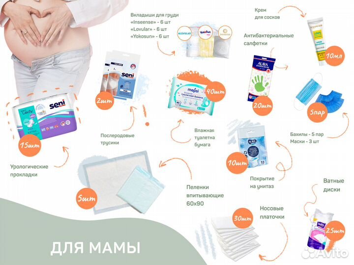 Сумка в роддом «Премиум Органик+», матовая