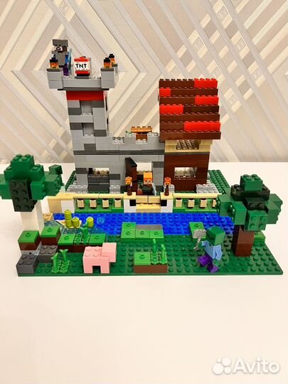 Lego копия майнкрафт лего