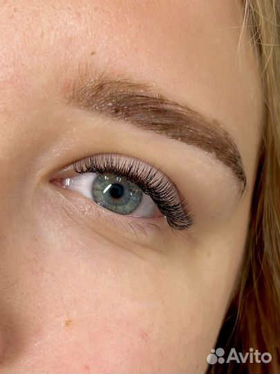 Наращивание ресниц быстро