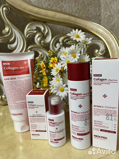 Сыворотка для лица retinol collagen lifting ampoul