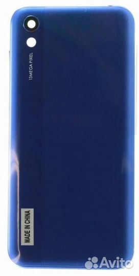 Задняя крышка для Honor 8S/8S Prime Синяя (со стек