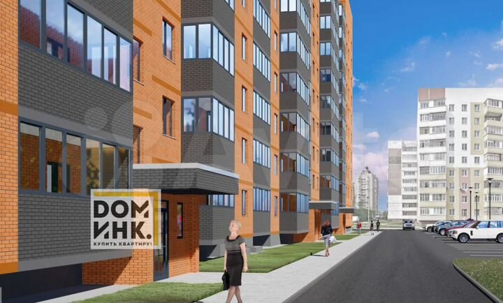 1-к. квартира, 37,8 м², 4/10 эт.