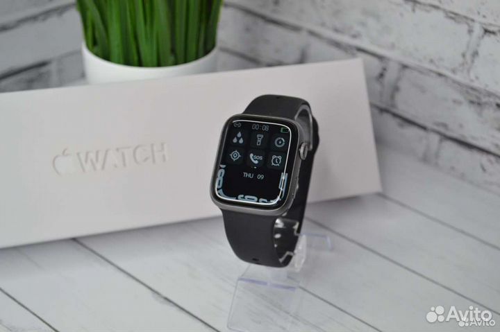 Часы apple watch 8 45 mm Blue