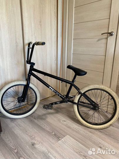 BMX Трюковой велосипед 713bikes black + Пеги