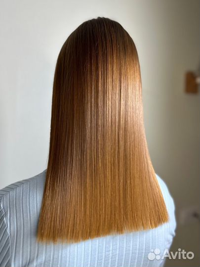 Кератин ботокс волос