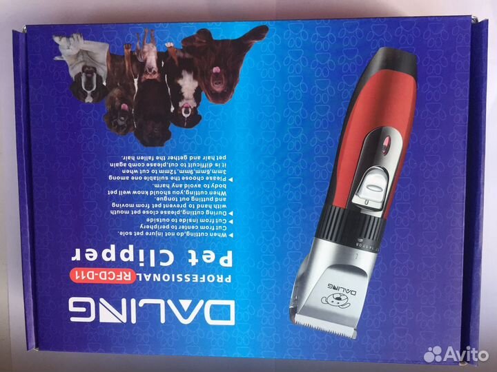 Машинка для стрижки собак и кошек. Гарантия