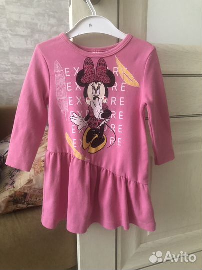 Платье для девочки 86-92