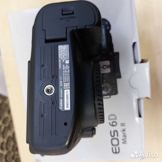 Canon eos 6d mark ii body
