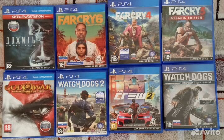 Игры на Sony PS4