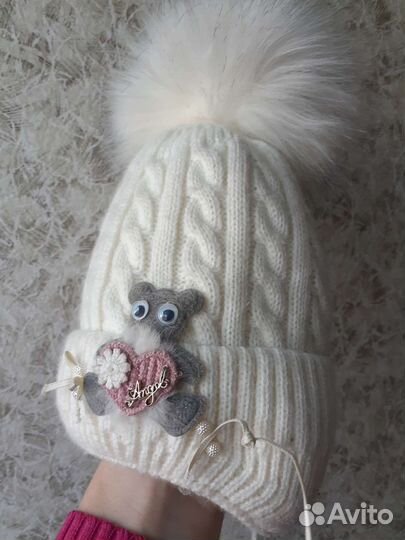 Шапка зимняя для девочки