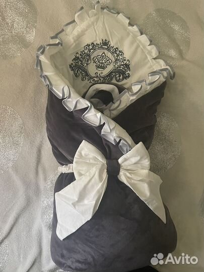 Конверт на выписку для мальчика осень/зима