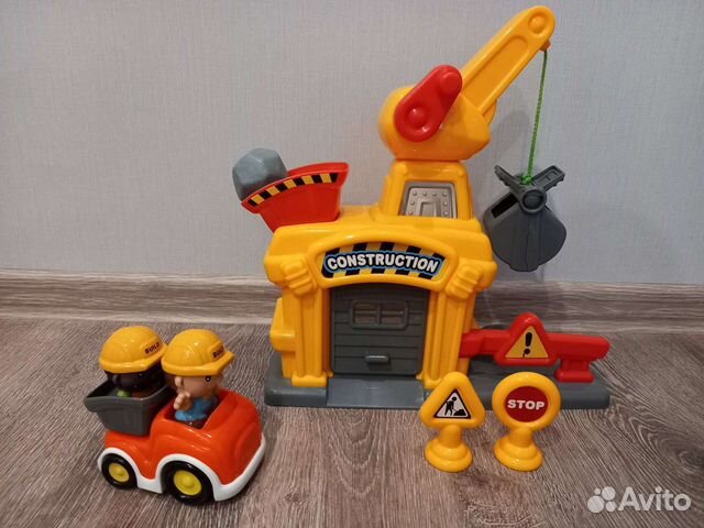 Игровой набор строительные и дорожные работы