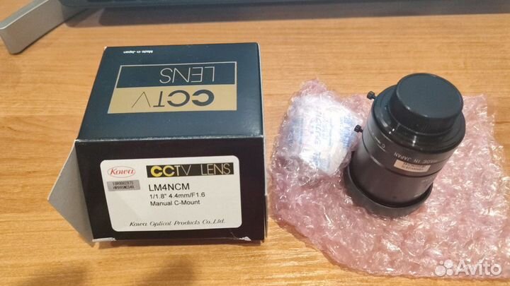 Объектив Kowa LM4NCM 1/1,8' 4,4 мм F1.6