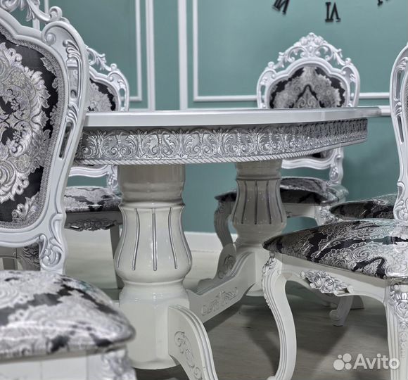 Стол Лапка (белый)