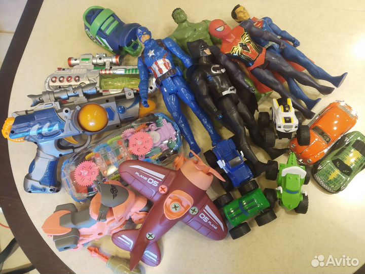 Игрушки для мальчика пакетом