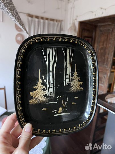 Винтажный поднос