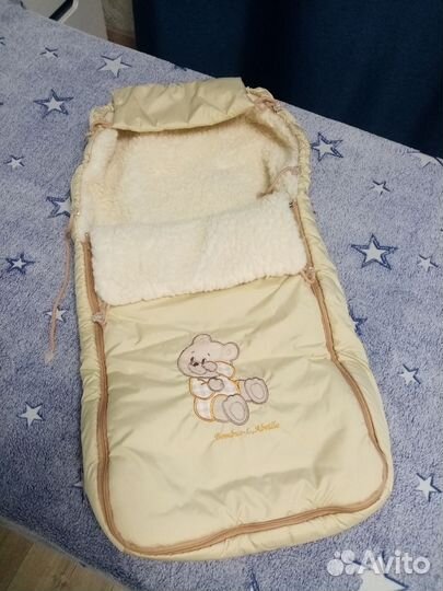 Зимний конверт в коляску