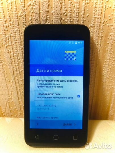 Смартфон alcatel U3