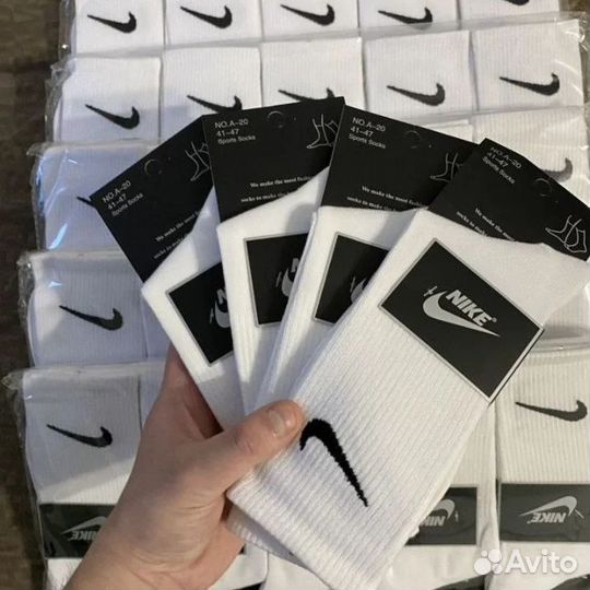 Носки nike высокие
