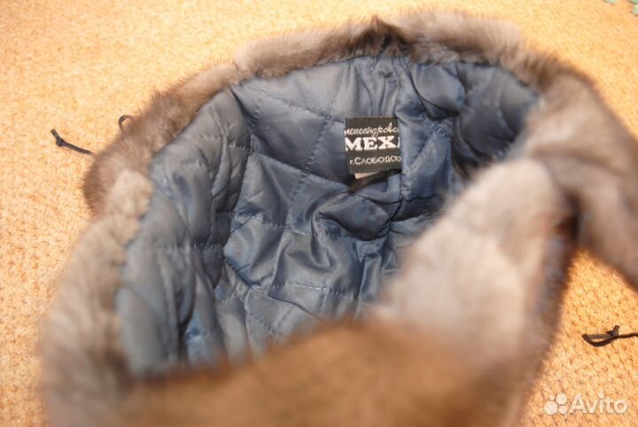 Норковая шапка