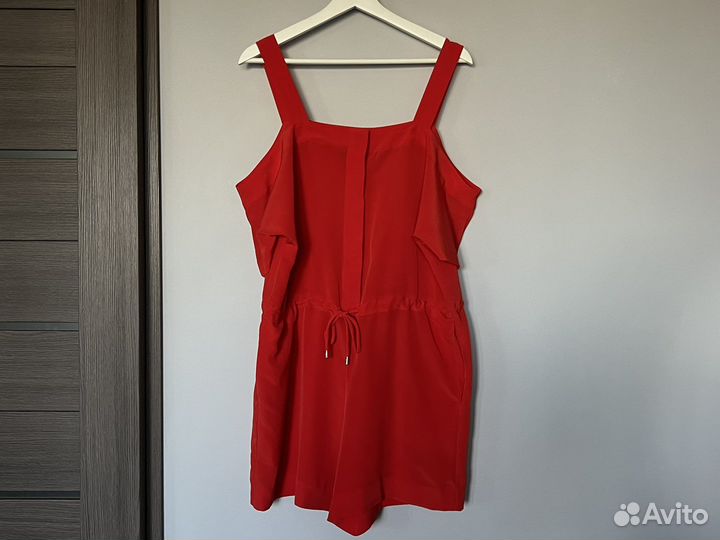 Комбинезон летний Monki красный с шортами размер S