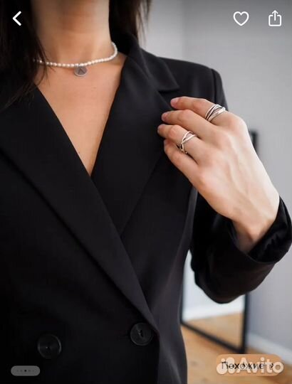 Платье пиджак 44