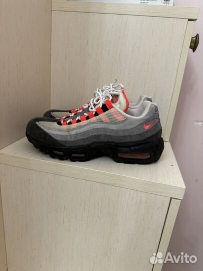 Кроссовки Nike Air Max 95 OG Solar Red Оригинал