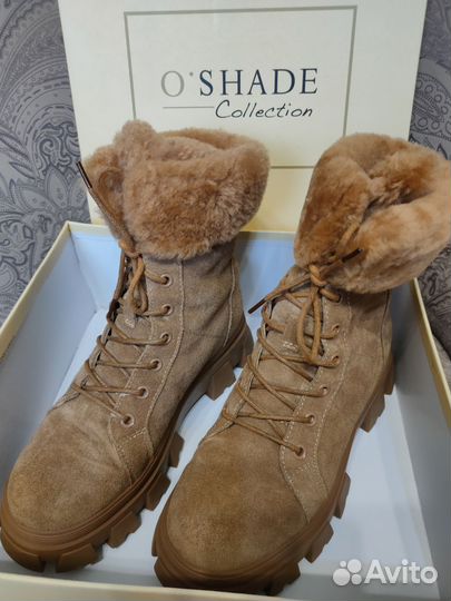 Ботинки женские зимние 38 размера натуральные