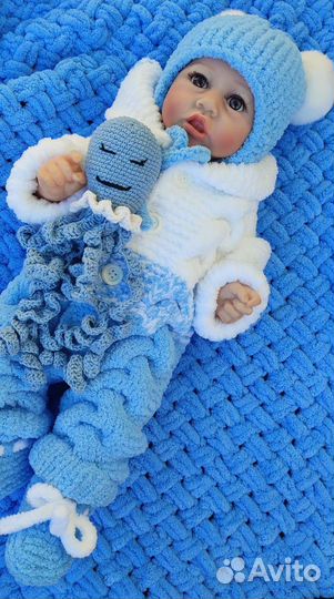 Плюшевый комплект на выписку