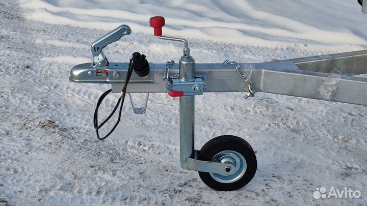 Прицеп мзса 817702 2,5*1,5 с ерво-тентом серый/ бе