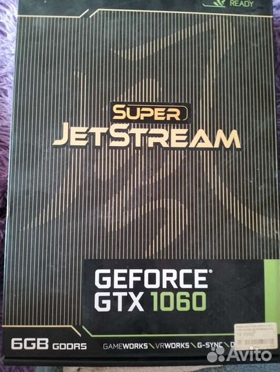 Видеокарта gtx 1060 6gb palit
