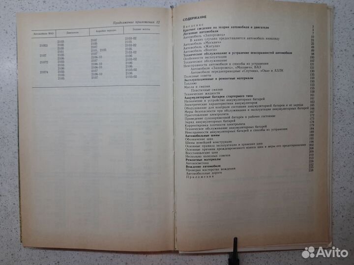 Справочник автолюбителя