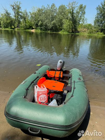 Лодка Gavial 340, мотор sea pro 5