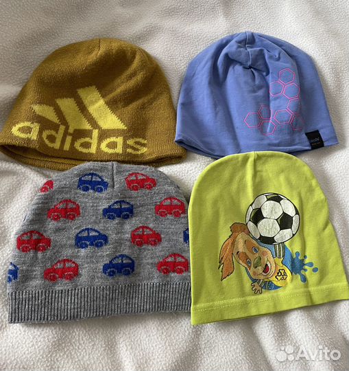 Шапки для мальчика 4-6 лет
