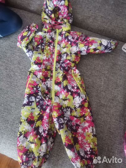 Комбинезон демисезонный крокид 74 80 для девочки