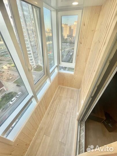 Остекление, отделка под ключ Балконов, лоджий