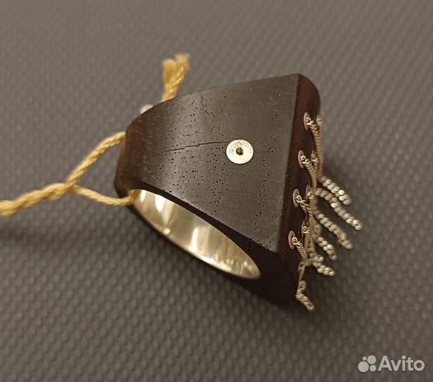 Кольцо Герман Кабирски серебро 925