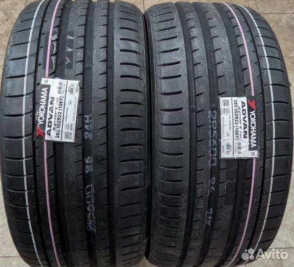 Yokohama Advan Sport V105 285/35 R22 и 315/30 R22 107Y